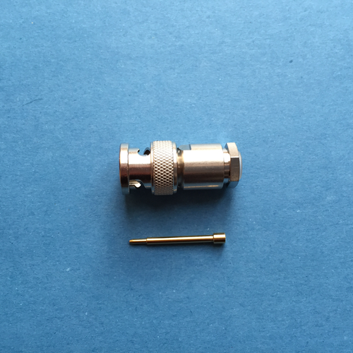 BNC adapter with pin for H-type fitting